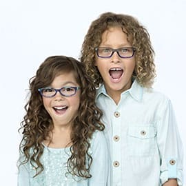 Kids in glasses maple grove eye doctors