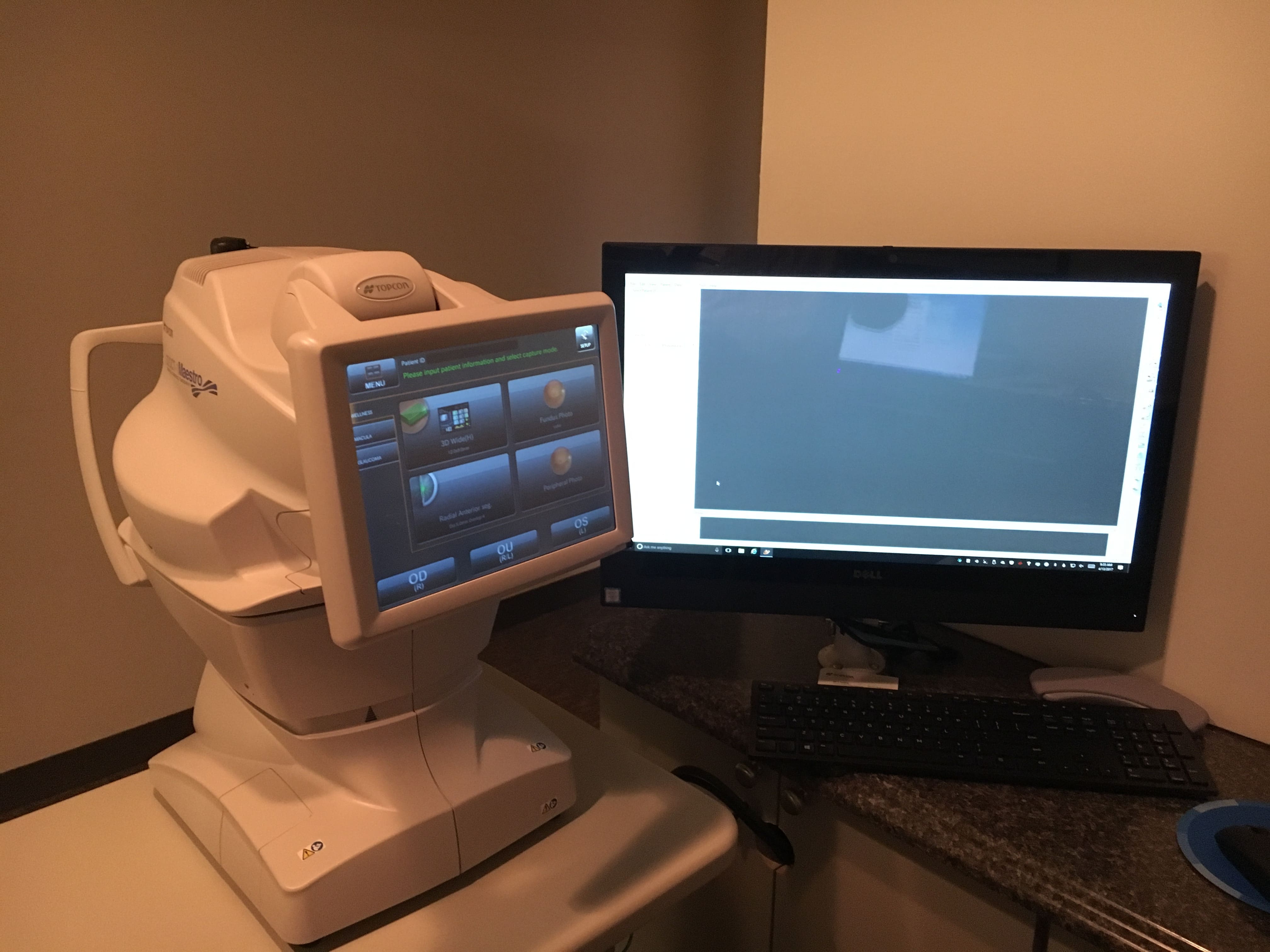 3D imaging with the OCT. Maple Grove Eye Doctors at Pearle Vision