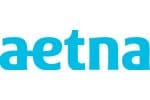 Aetna blue logo at Maple Grove Eye Doctors at Pearle Vision